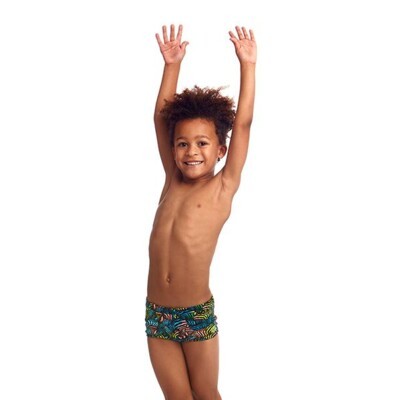 Colour Run Toddler Boy's Square Trunks