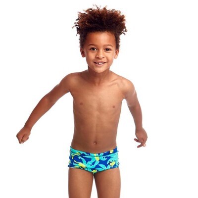 Bird Brain Toddler Boy's Printed Trunks