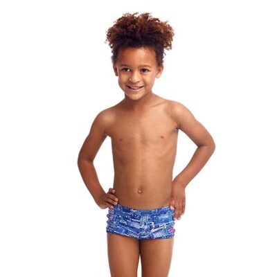 Sky City Toddler Boy's Square Trunks