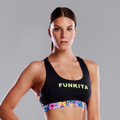Club Tropo Ladies Funkita X Fit Crop Top