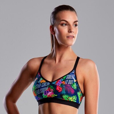 Tropic Tag Ladies Bondage Crop Top