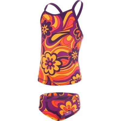 Sunny Boy Crush Toddler Girl's Tankini & Brief Two Piece