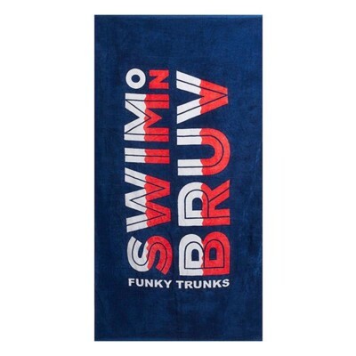 Swim on Bruv  Cotton Towel