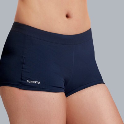 Still Navy Ladies Swim Short