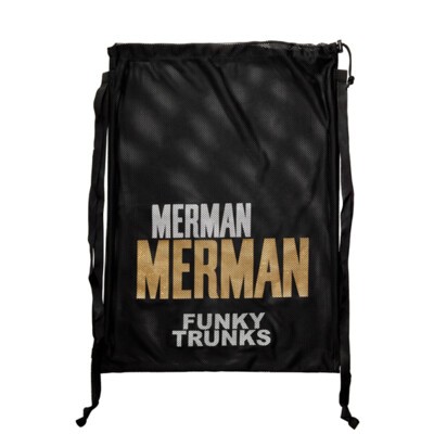 Golden Merman  Mesh Gear Bag