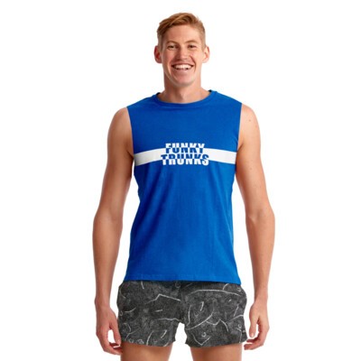 Racing Stripe Men's Rapid Rep Tank Top