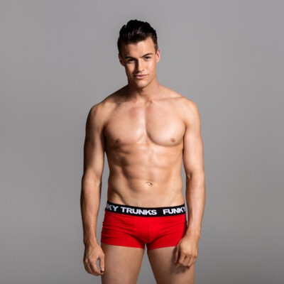 Still Red Men's Underwear Trunks