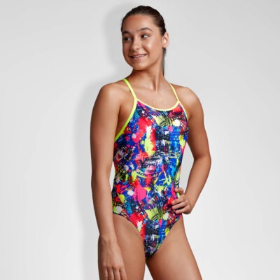 Smash City Girl's Diamond Back One Piece