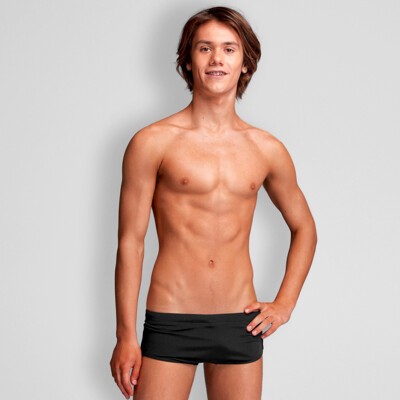 Still Black Boy's Classic Trunks