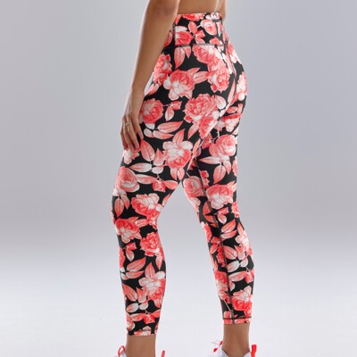 Rose Garden Ladies Hi Runner 7/8 Tight