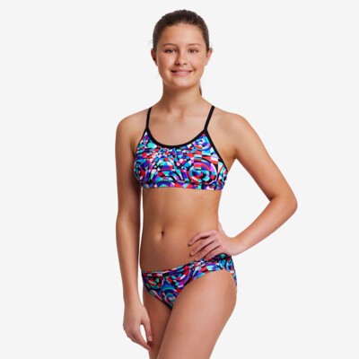 Video Star Girl's Racerback Two Piece