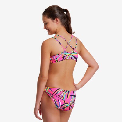 Blade Stunner Girl's Criss Cross Two Piece
