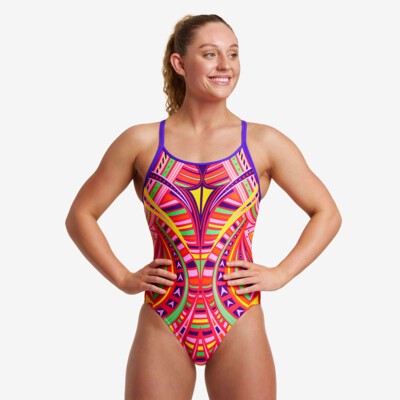 Primal Party Ladies Diamond Back One Piece