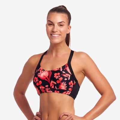 Acacia Rose Ladies Hold Steady Crop Top