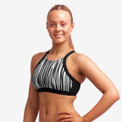 Stick Stack Ladies Hi Light Swim Top