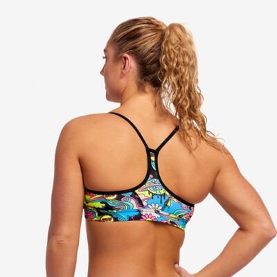 Smash Mouth Ladies Swim Crop Top