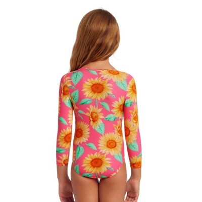 Cher Toddler Girl's Sun Cover One Piece
