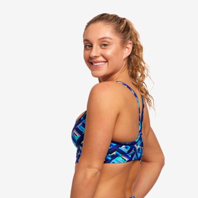Blue Bunkers Ladies Sports Top