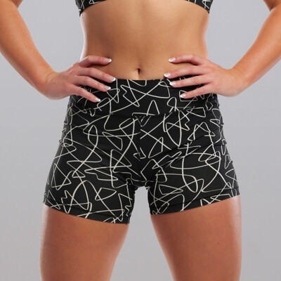 Texta Mess Ladies Gym Short