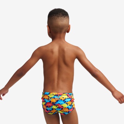 Swimmasaurus Toddler Boy's Printed Trunks