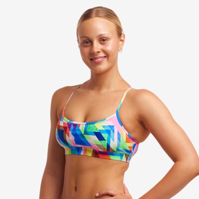 Hazy Daze Ladies Swim Crop Top