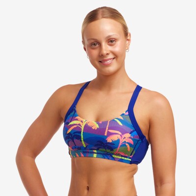 Palm A Lot Ladies Hold Steady Crop Top