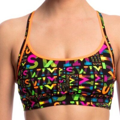 Night Swim Ladies Sports Top