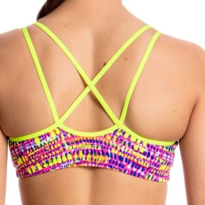 Dotty Dash Ladies Criss Cross Top