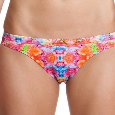 Coral Bloom Ladies Hipster Brief