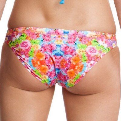 Coral Bloom Ladies Hipster Brief