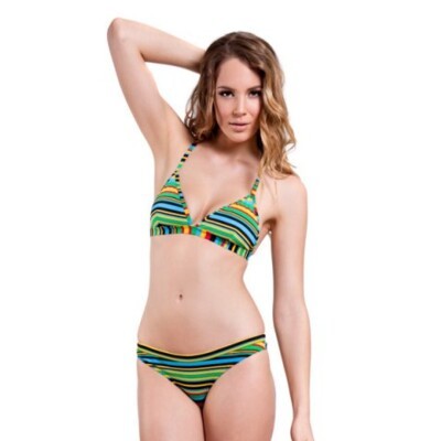Cambridge Stripe Ladies Brazilian Brief