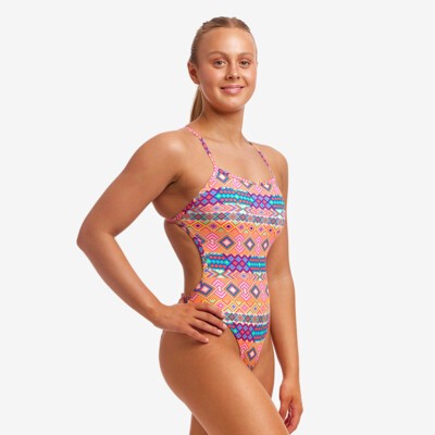 Devil In Detail Ladies Twisted One Piece