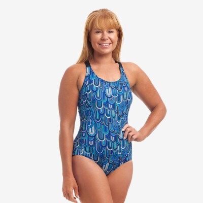 Flight School  Ladies Brace Me Back One Piece