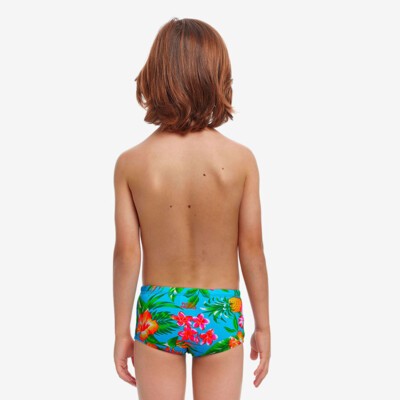 Blue Hawaii Toddler Boy's Printed Trunks