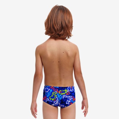 Broken Hearts Toddler Boy's Printed Trunks