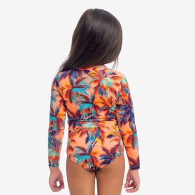 Sand Storm Toddler Girl's Sun Cover One Piece