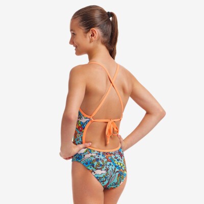 Sunny Bunny Girl's Tie Me Tight One Piece