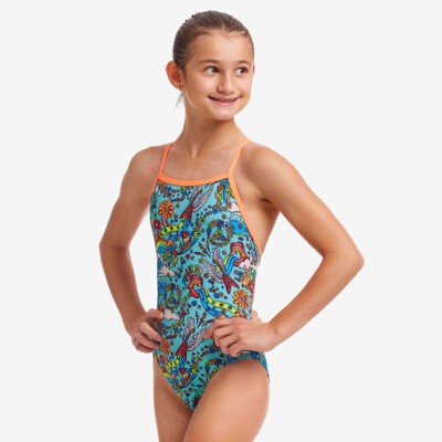 Sunny Bunny Girl's Tie Me Tight One Piece