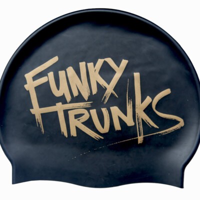 Bronzed  Silicone Swimming Cap