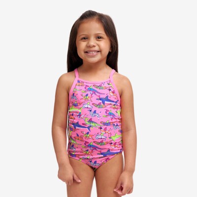 Learner Lane Toddler Girl's Printed One Piece