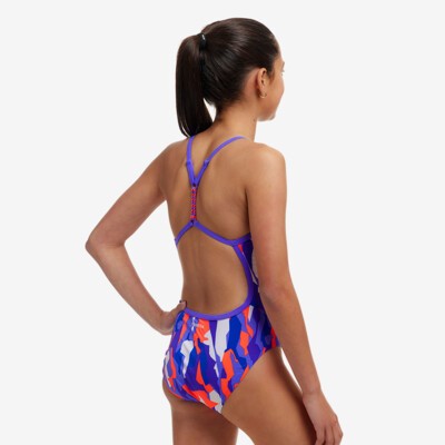 Torvill Girl's Twisted One Piece