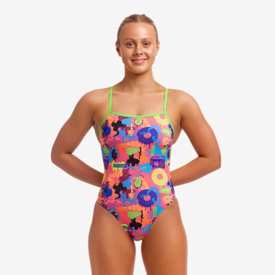 Lotsa Pop Ladies Single Strength One Piece