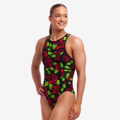 Black Rose Ladies Hi Flyer One Piece