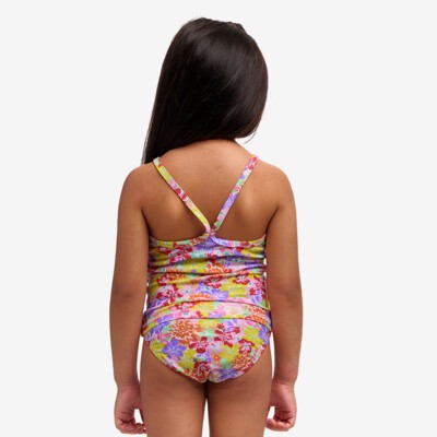 Summer Garden Toddler Girl's Swim Steady Tankini & Brief