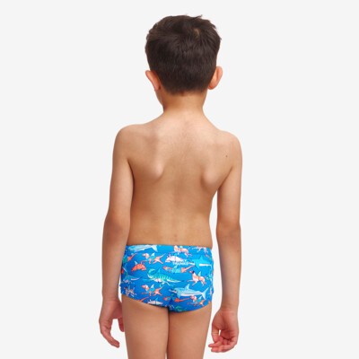 Fin Swimming Toddler Boy's Printed Trunks