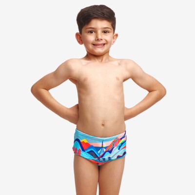 Vive La Funky Toddler Boy's Printed Trunks