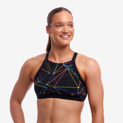 Star Sign Ladies Hi Light Swim Top
