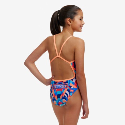 Showtime Girl's Single Strap One Piece