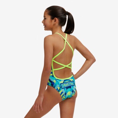 Cirque du Swim Girl's Strapped In One Piece