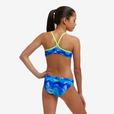 Dive In Girl's Racerback Two Piece